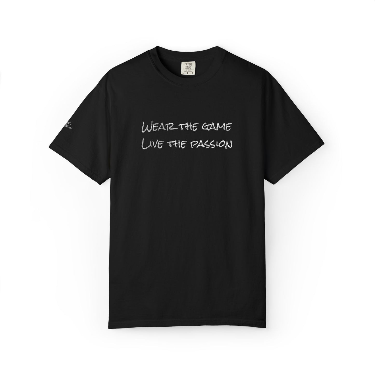 Live Football Embroidery Unisex T-shirt