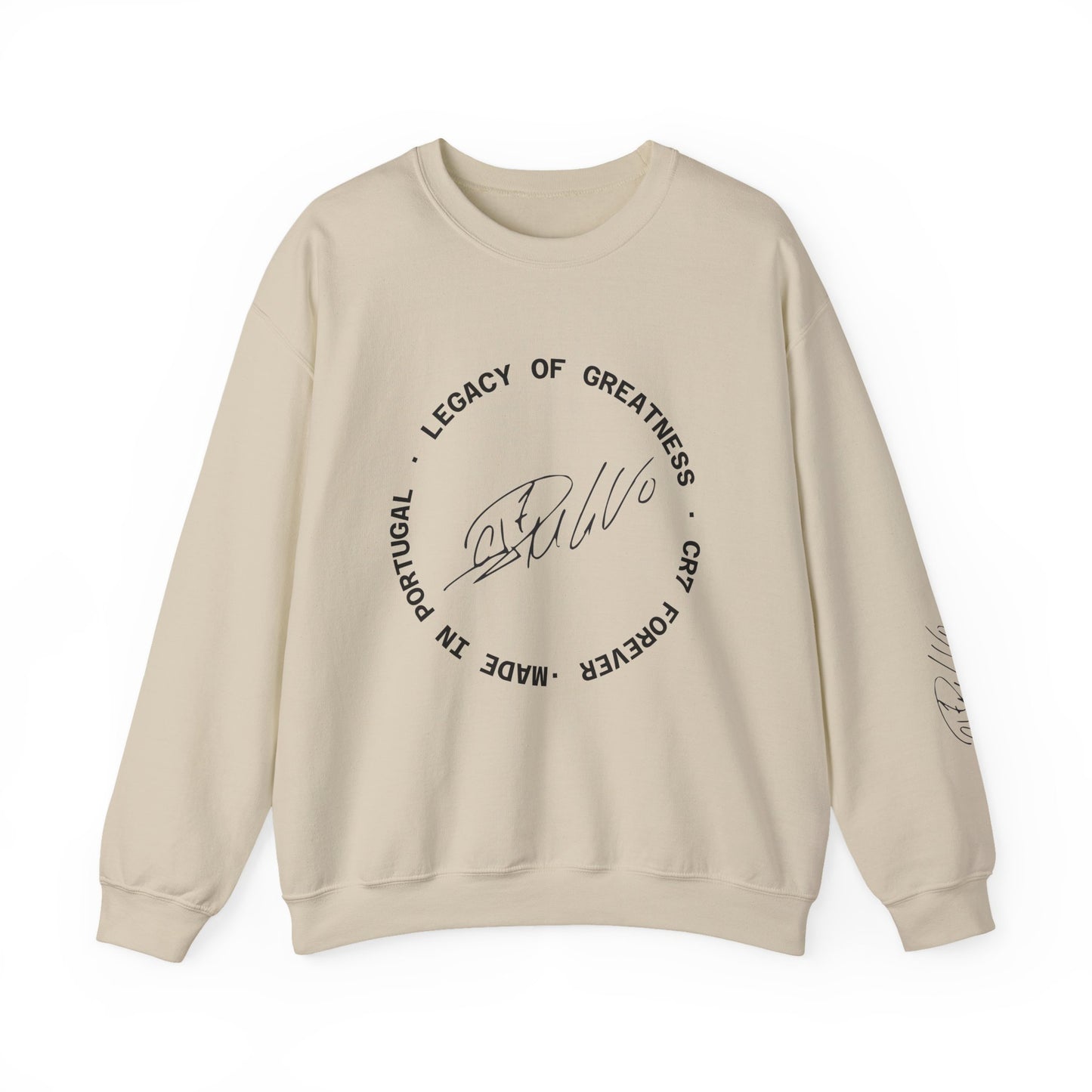 Cristiano Ronaldo Inspired Sweatshirt with Signature Design – Street Style