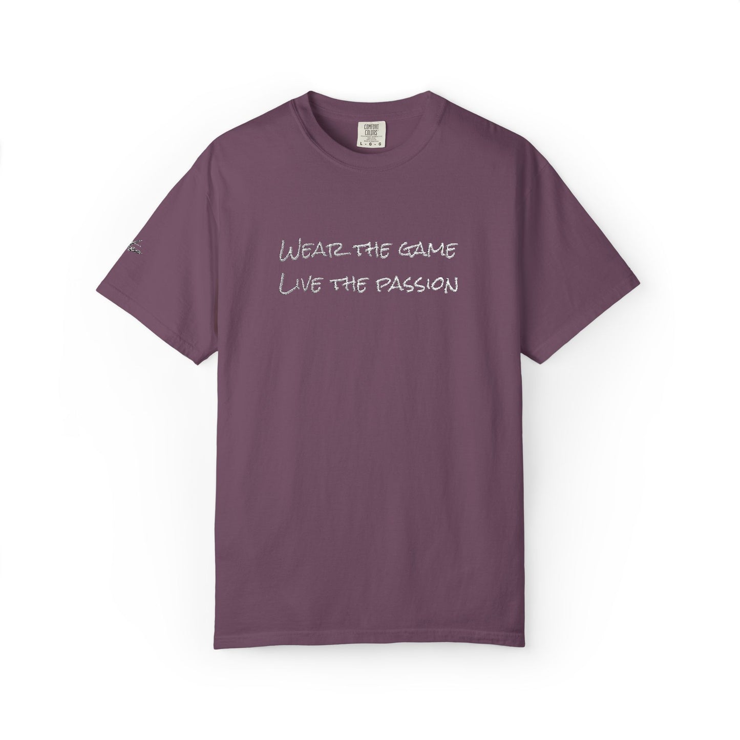 Live Football Embroidery Unisex T-shirt