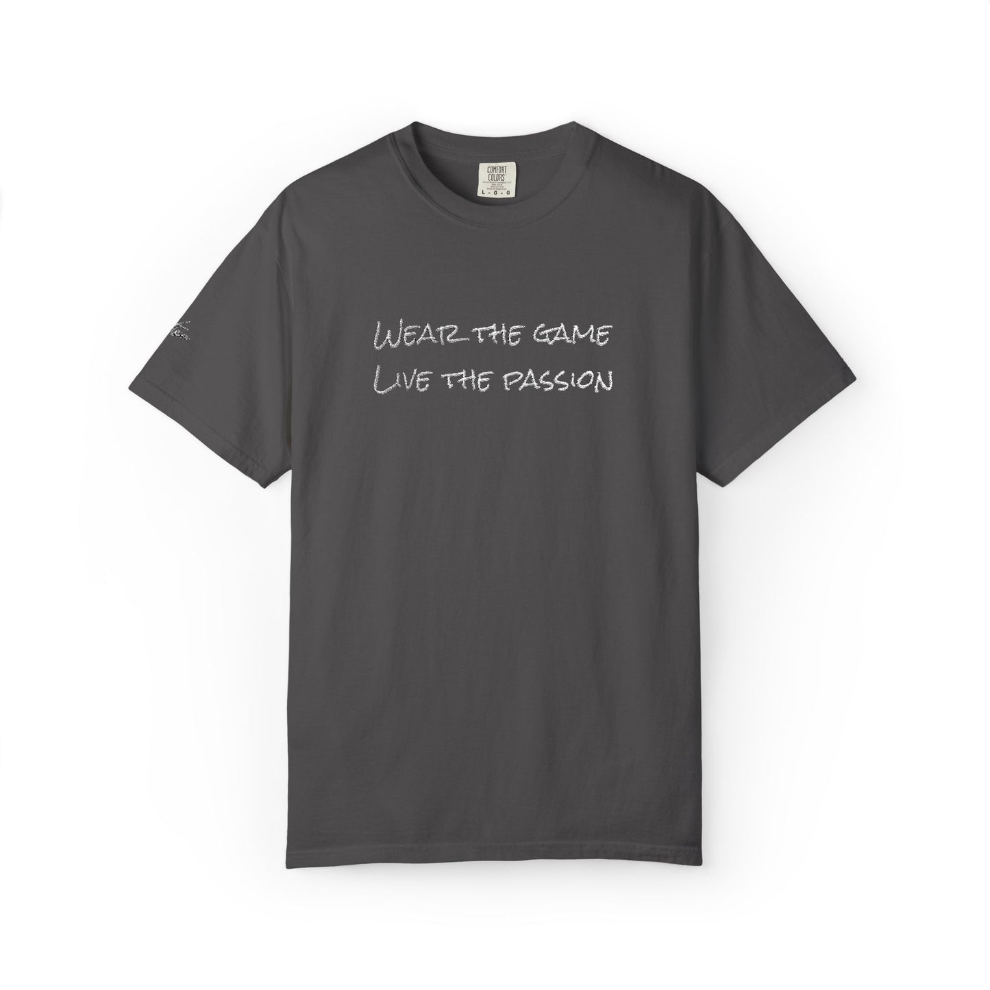 Live Football Embroidery Unisex T-shirt