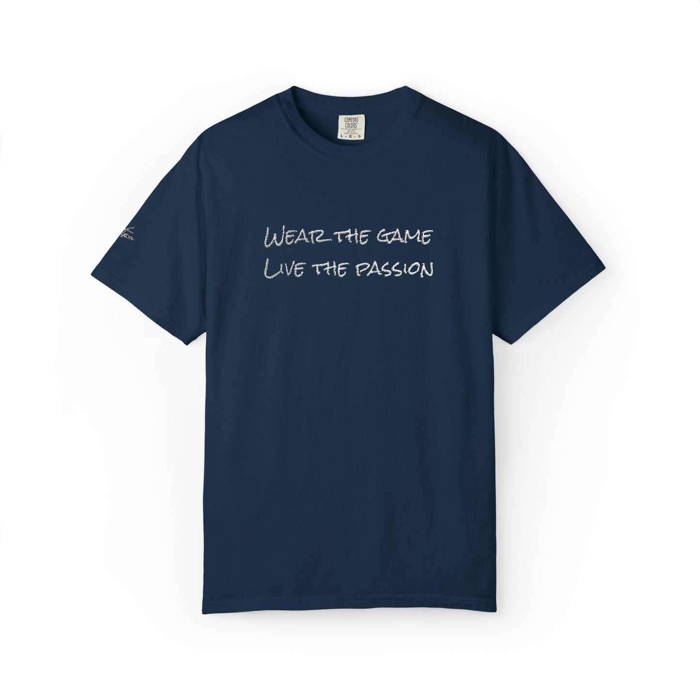 Live Football Embroidery Unisex T-shirt