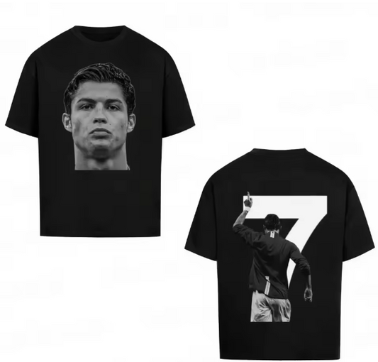 T-Shirt with CR7 Print
