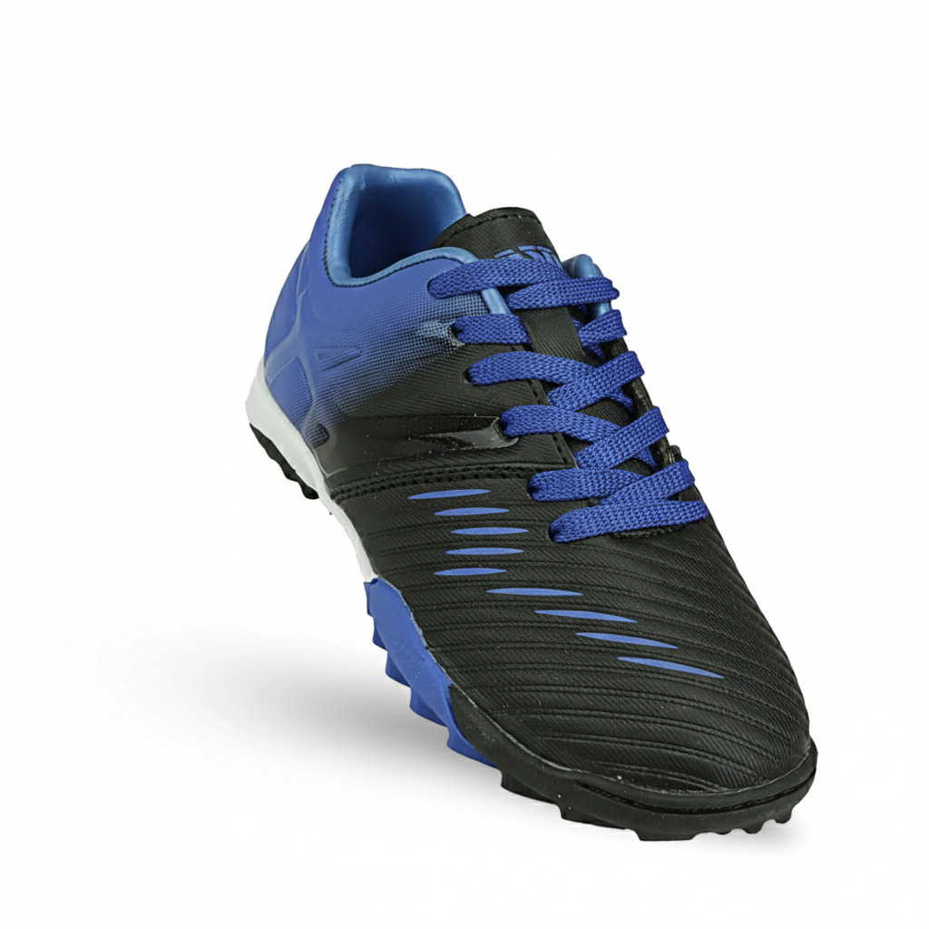 Liga Turf Soccer Shoes for Kids - BlueBlack