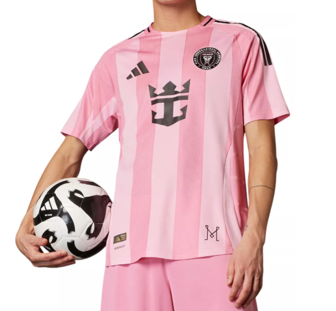 adidas Inter Miami CF 2025 Pink Home Authentic Jersey
