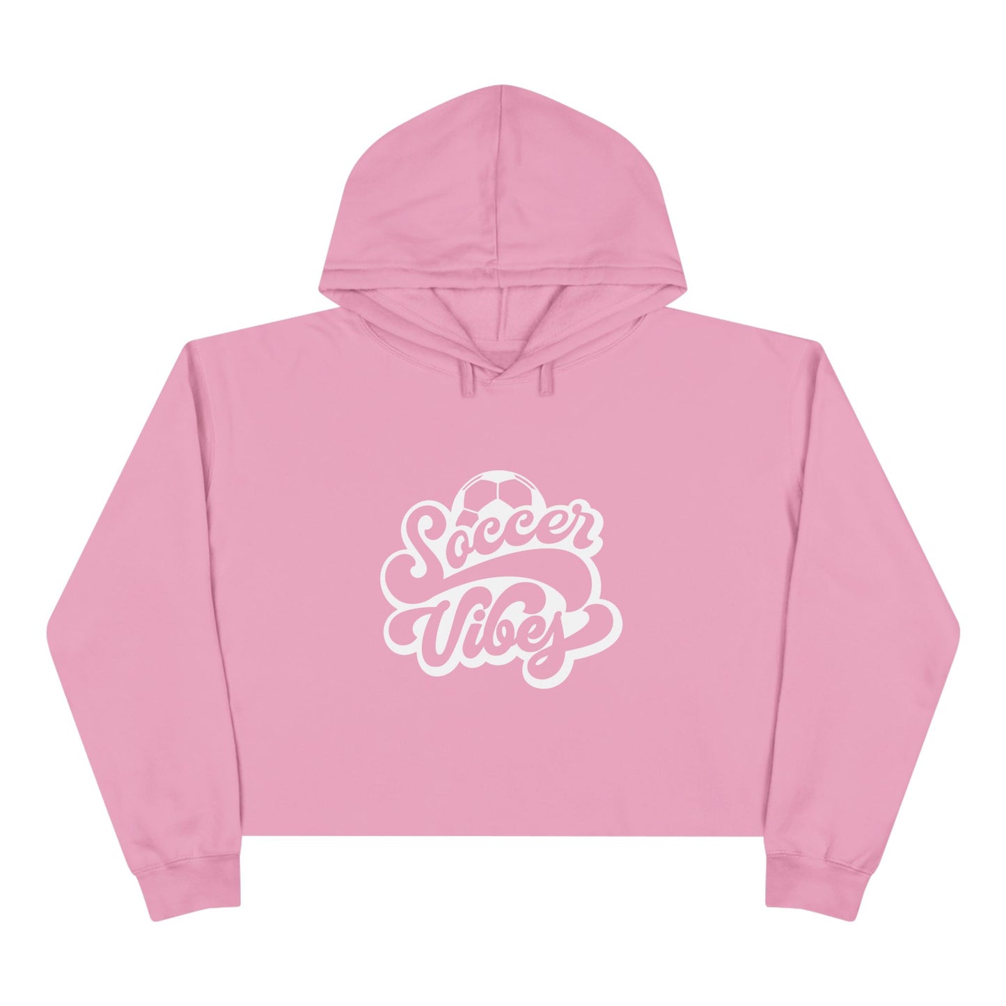 Soccer Vibes Crop Hoodie