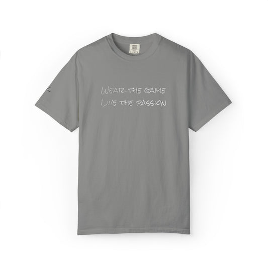 Live Football Embroidery Unisex  T-shirt