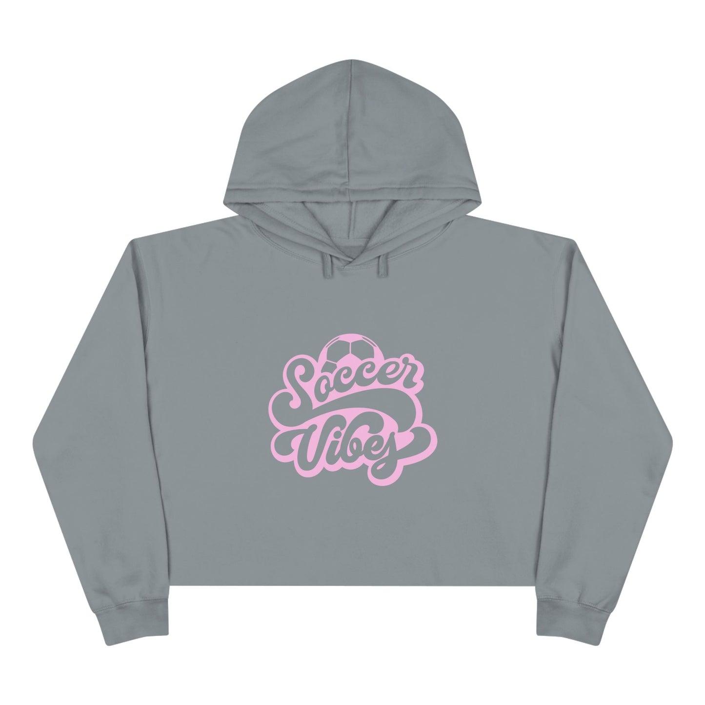 Soccer Vibes Crop Hoodie