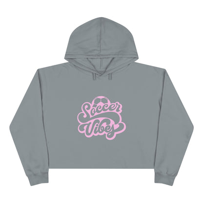Soccer Vibes Crop Hoodie