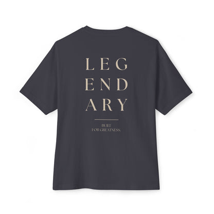 'LEGENDARY'  Oversized Boxy T-Shirt