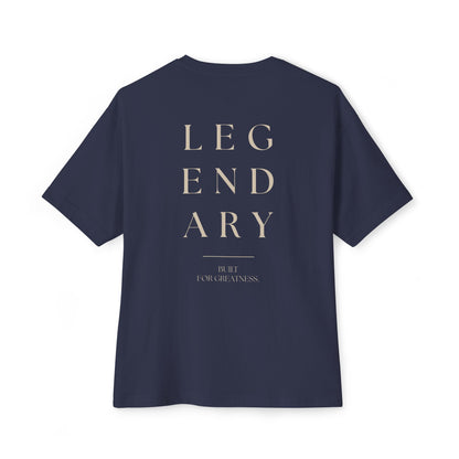 'LEGENDARY'  Oversized Boxy T-Shirt
