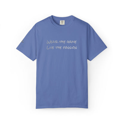 Live Football Embroidery Unisex  T-shirt