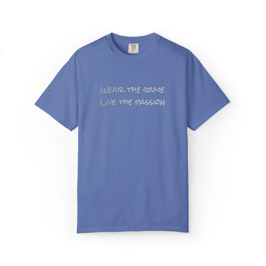 Live Football Embroidery Unisex  T-shirt