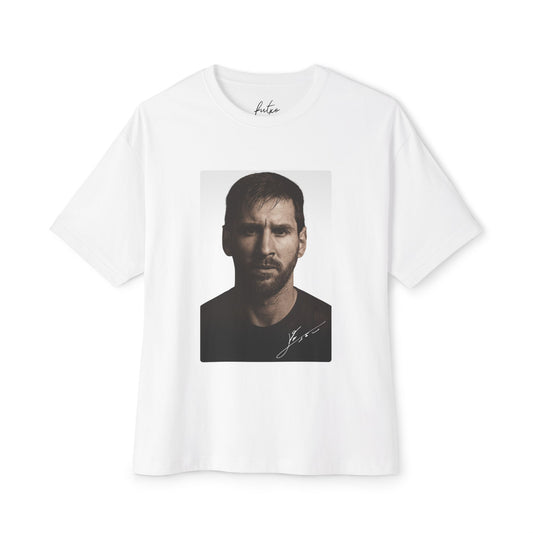 Messi Tribute — Oversize Boxy Tee
