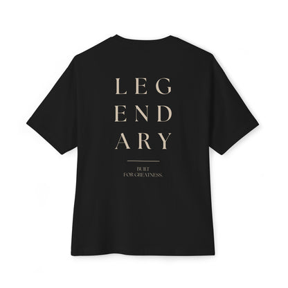 'LEGENDARY'  Oversized Boxy T-Shirt