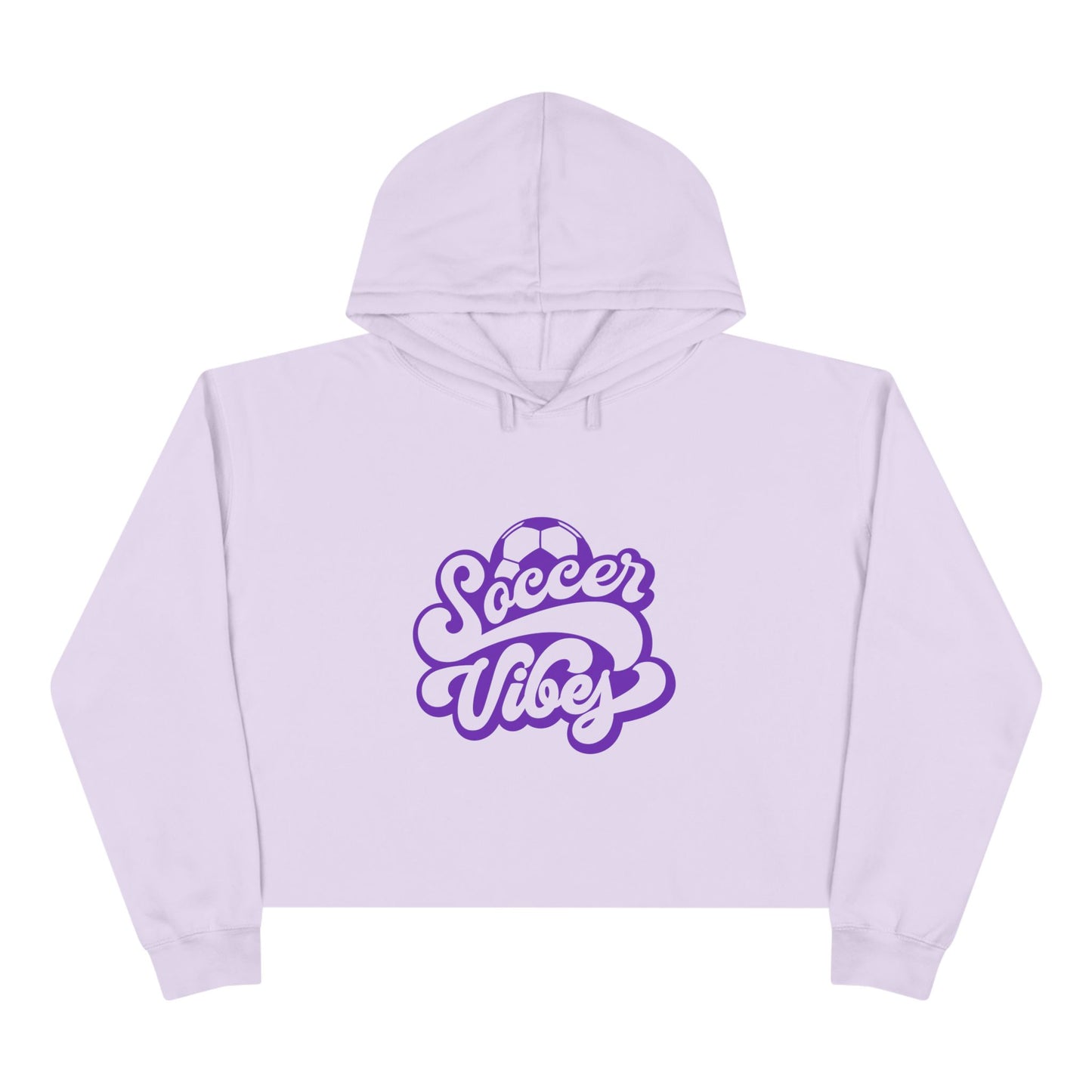 Soccer Vibes Crop Hoodie