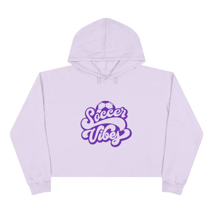 Soccer Vibes Crop Hoodie