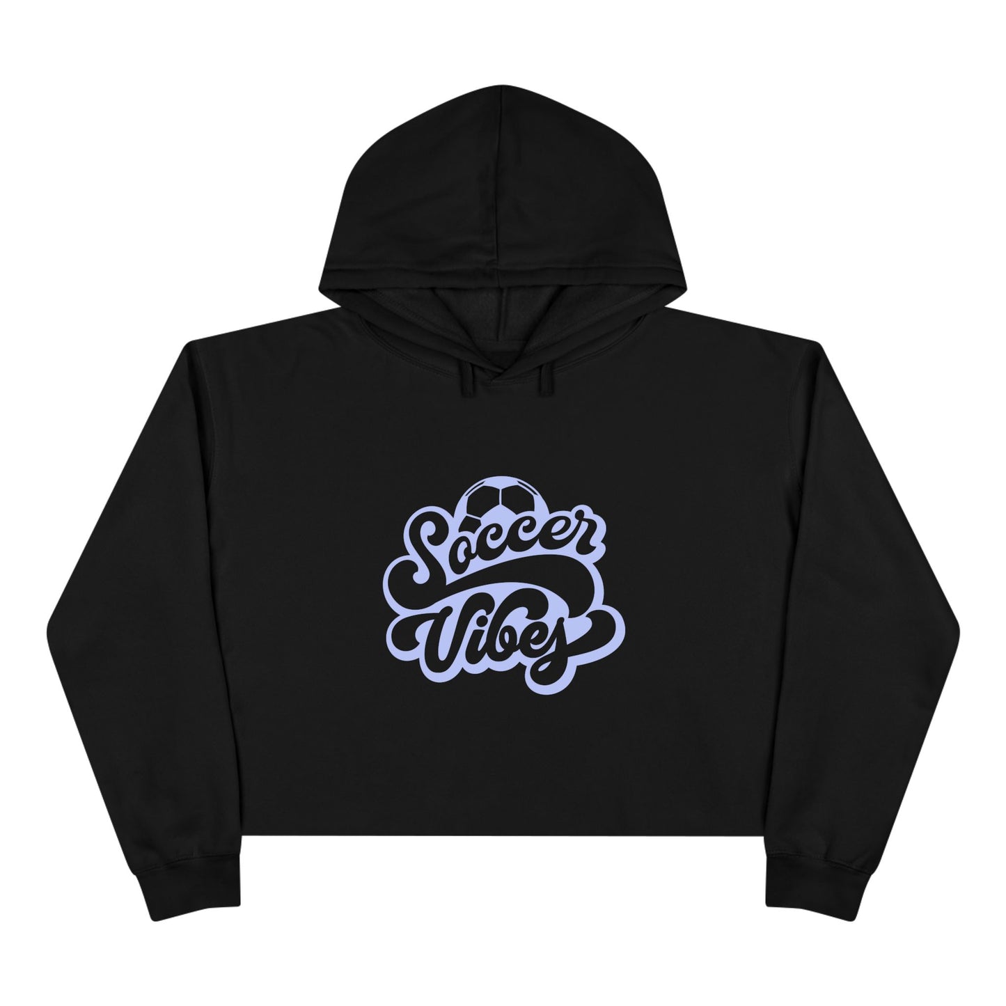 Soccer Vibes Crop Hoodie