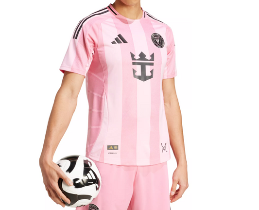 adidas Inter Miami CF 2025 Pink Home Authentic Jersey